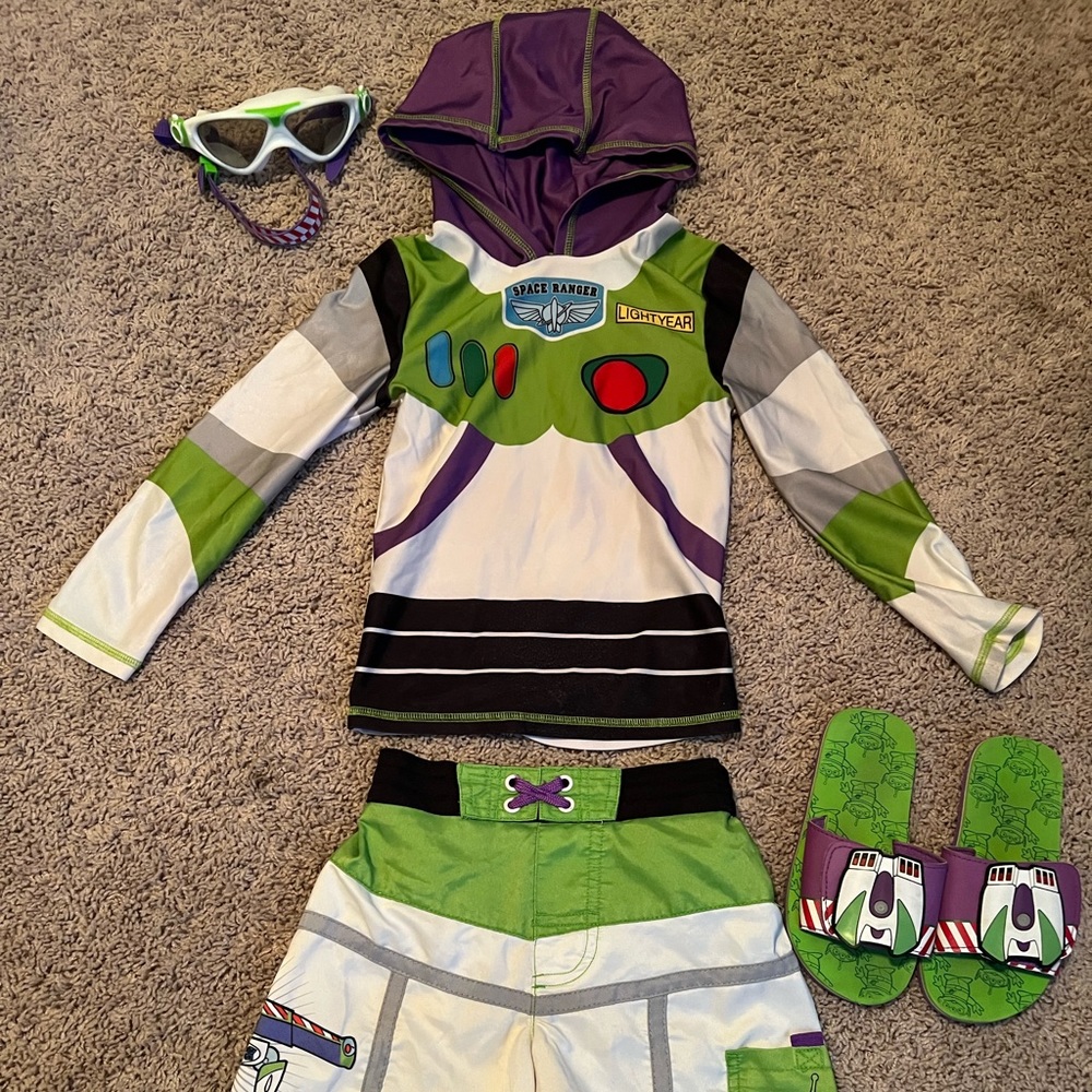 Disney Buzz Lightyear swimsuit set